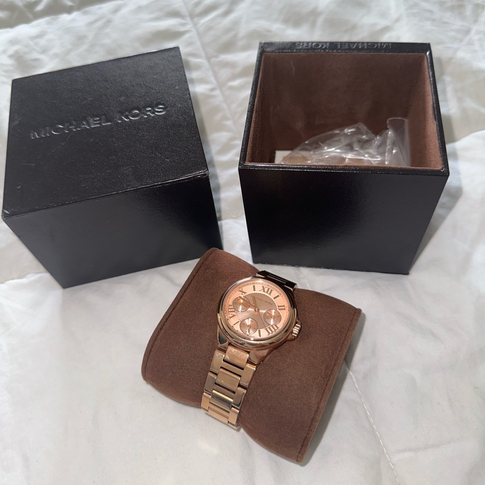 Michael Kors Rose Gold Watch